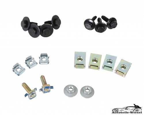 Unterfahrschutz clips set - set, für