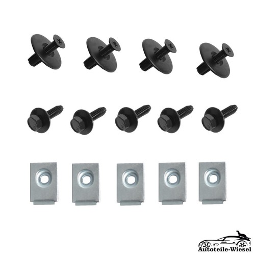 Unterfahrschutz clips set für - unterfahrschutz,